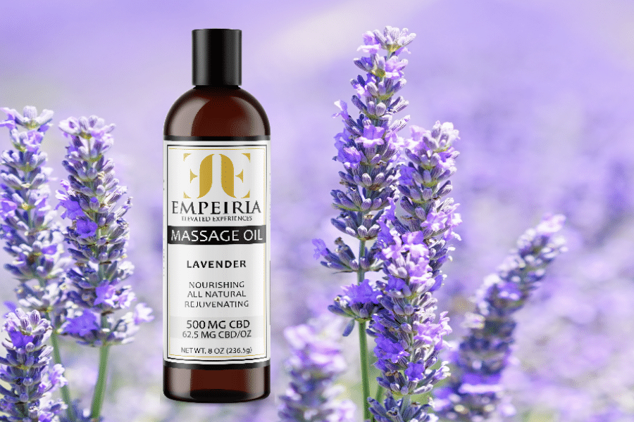 CBD Lavender Massage Oil